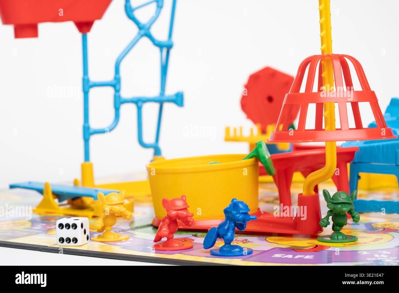 Classic family board game Mouse Trap Stock Photo