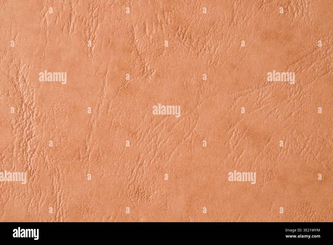 Leather look cardboard texture with warm natural surface background Stock Photo