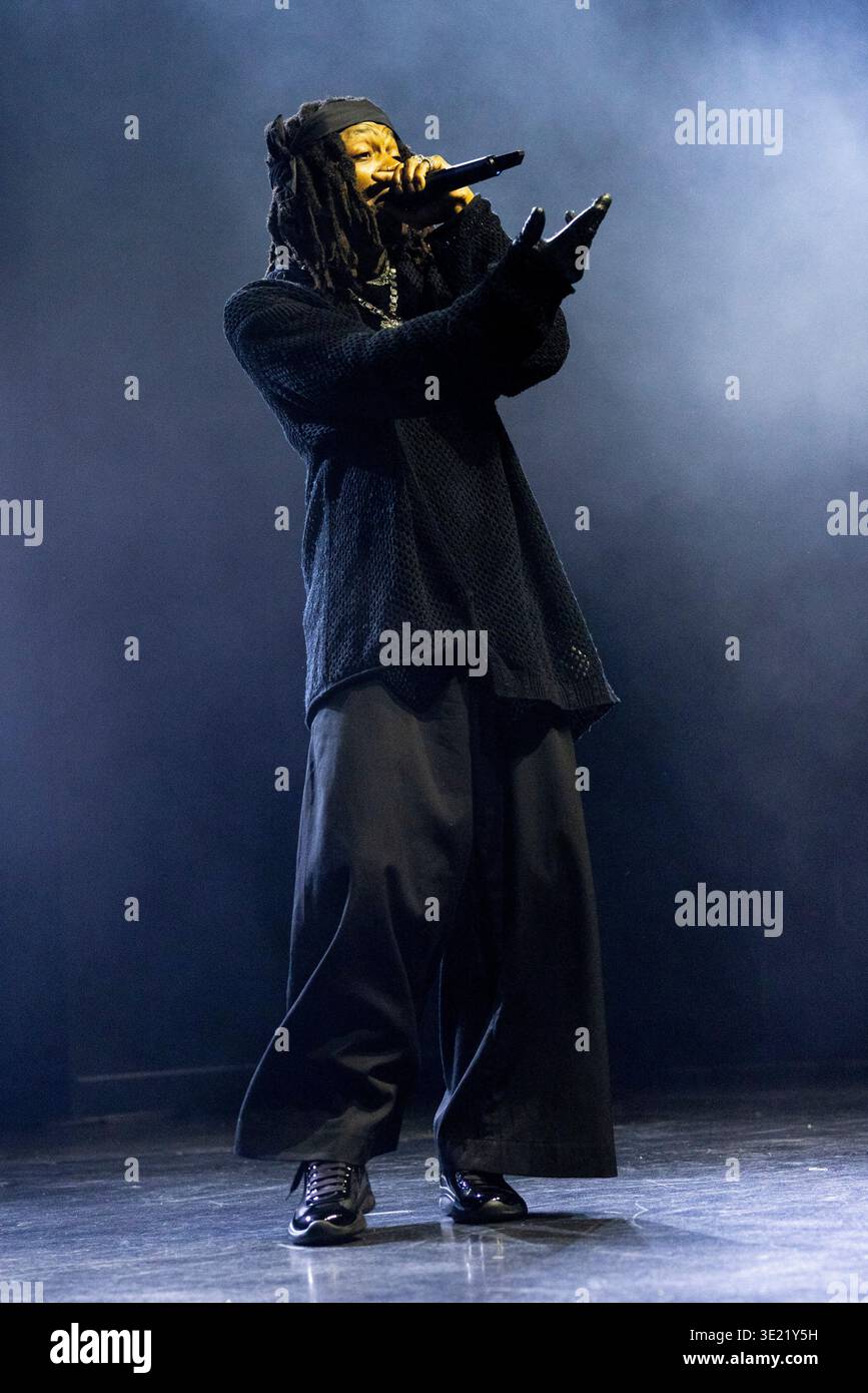 Milano, Italy. 17th Mar, 2026. American rapper JID, real name Destin ...