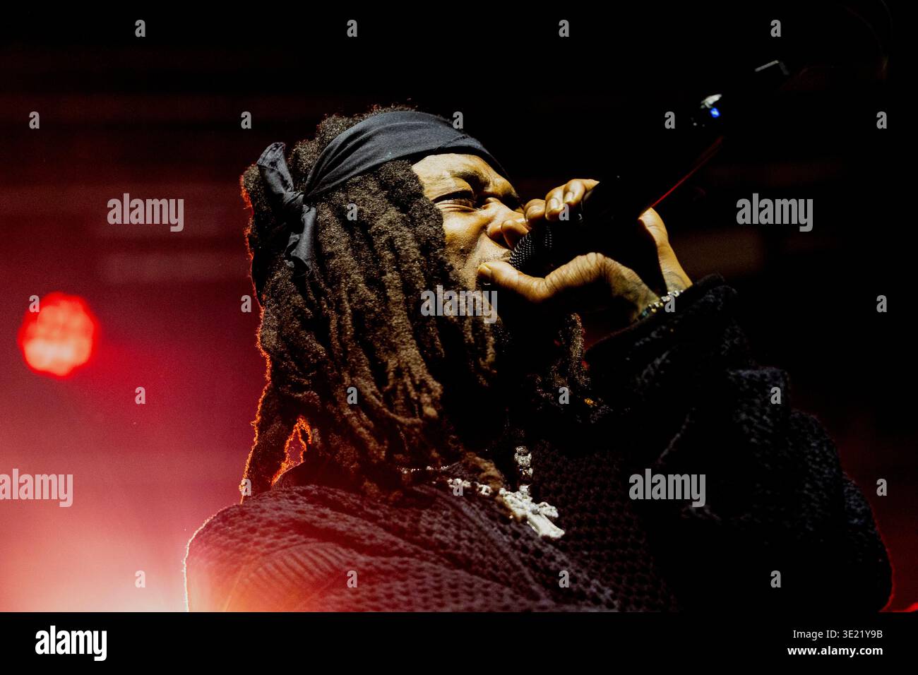 Milano, Italy. 17th Mar, 2026. American rapper JID, real name Destin ...
