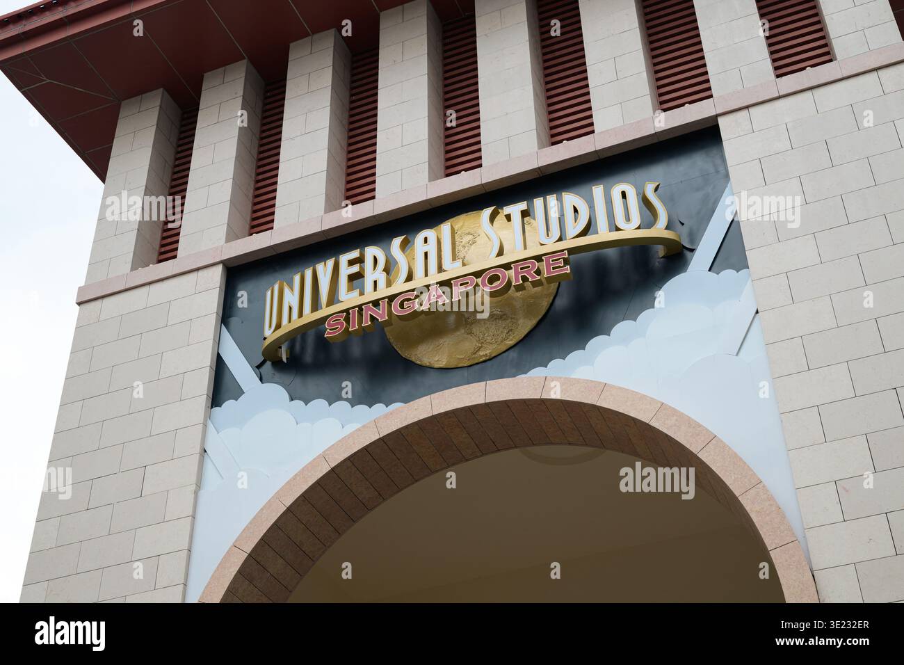 Universal Studio Rws Sentosa Singapore - March 7, 2026: Sign of Universal Studios at Resorts World ...
