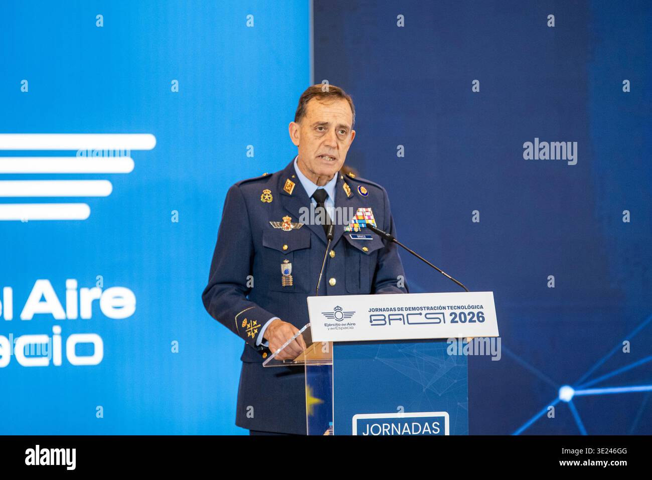 Chilean Defense Minister and Spanish Air Chief Discuss Space Cooperation