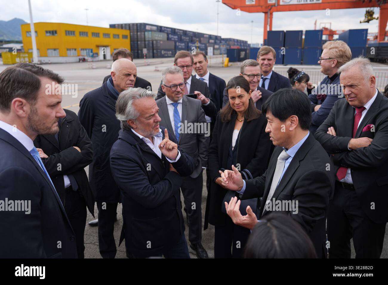 German ceo inspection team hi-res stock photography and images - Alamy