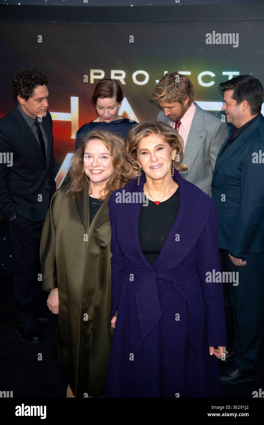 Phil Lord, Rachel O'Connor, Sandra Hüller, Amy Pascal, Ryan Gosling und ...