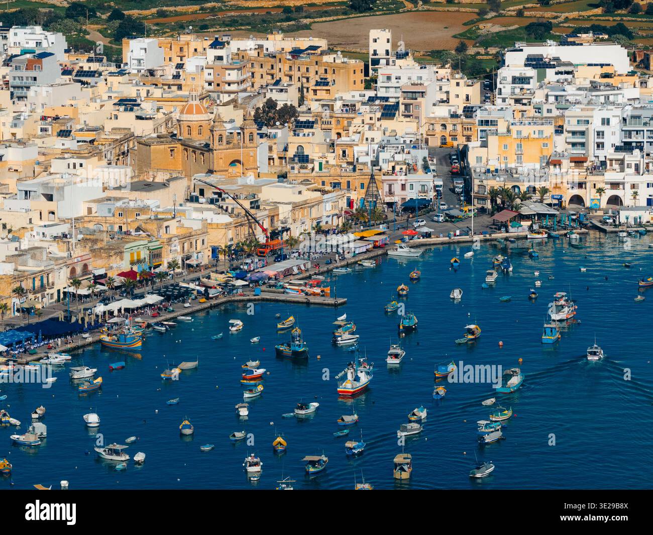 Golden bay malta hi-res stock photography and images - Alamy
