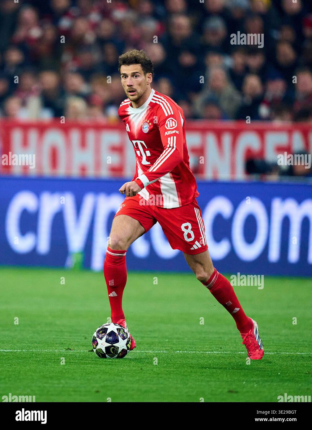 Munich, Germany. 18th Mar, 2026. Leon Goretzka of FC Bayern