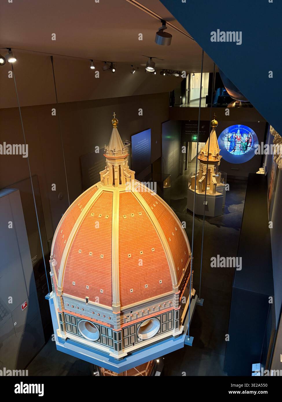 Italian Renaissance Opera Brunelleschi Dome Model, Museo dell'Opera del Duomo. Florence, Italy ...