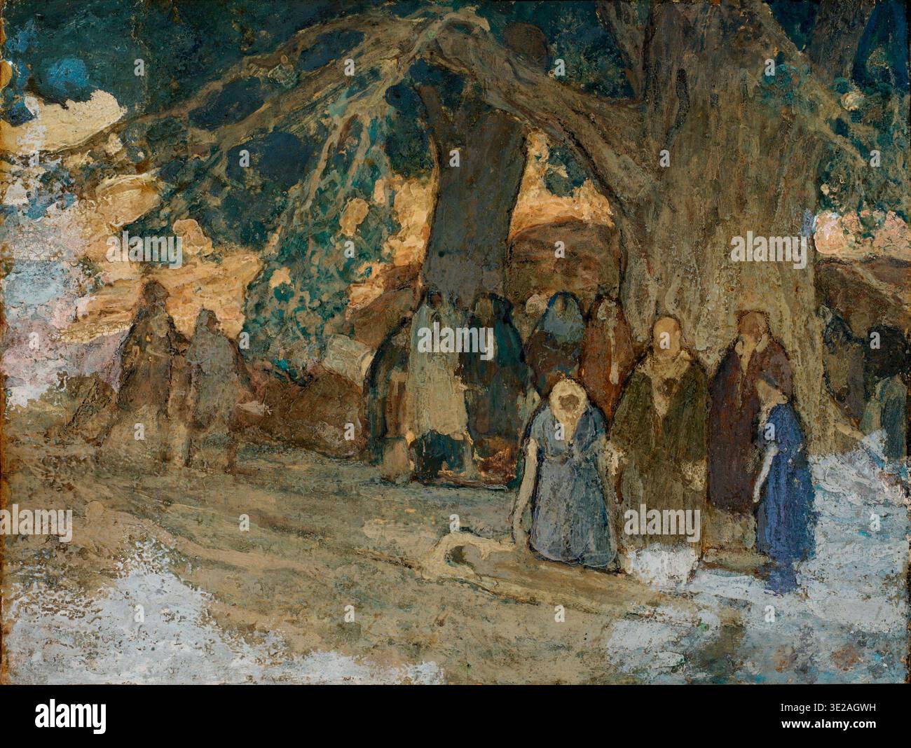 Jesus healing painting hi-res stock photography and images - Alamy