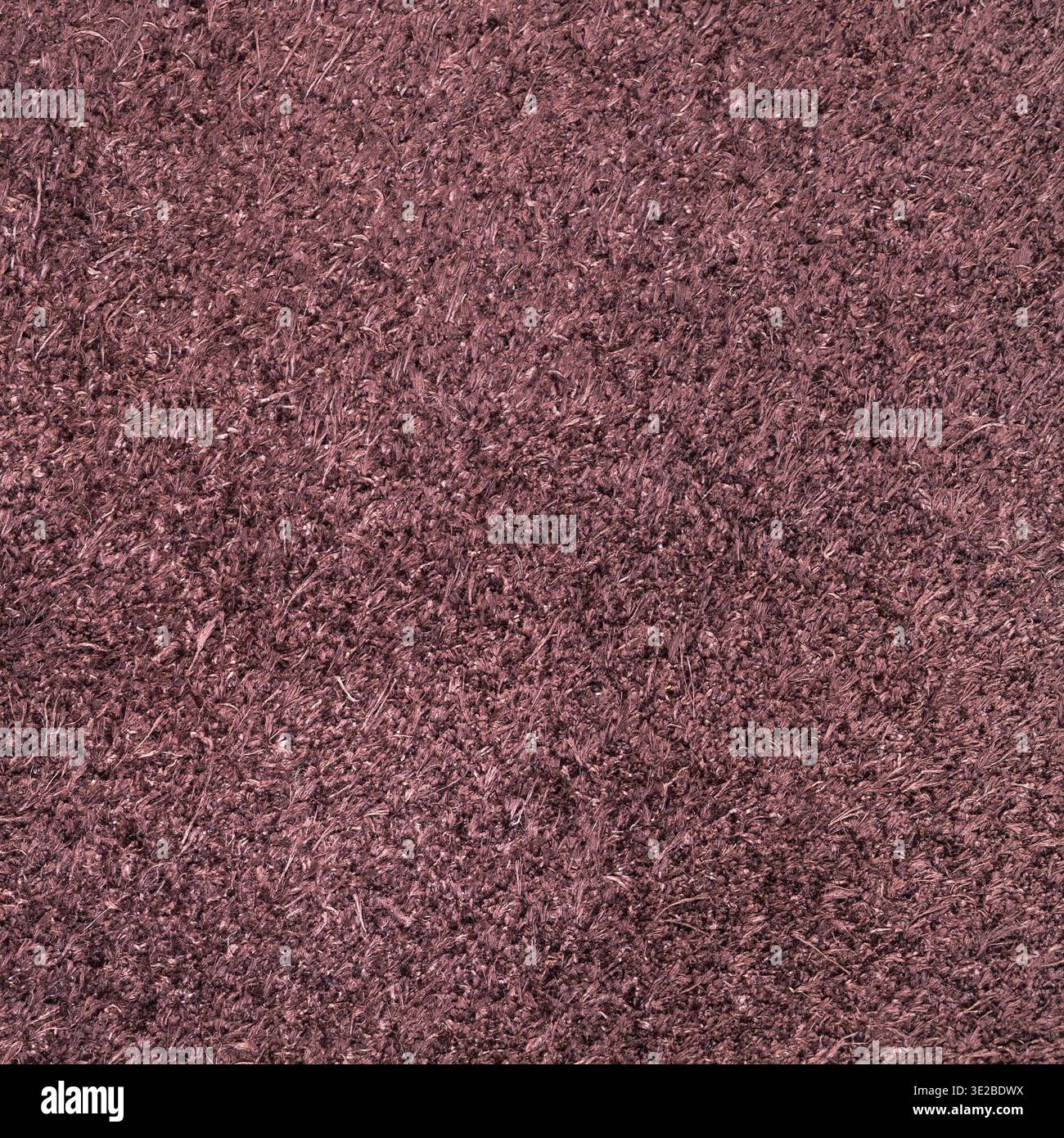 Textured square background from maroon brown suede close up Stock Photo
