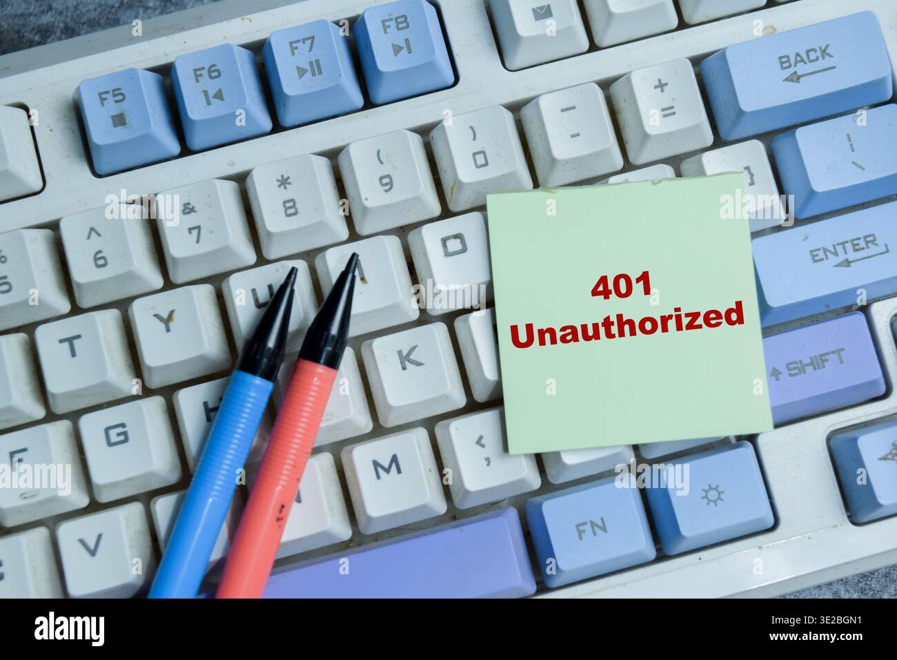 401 unauthorized hi-res stock photography and images - Alamy