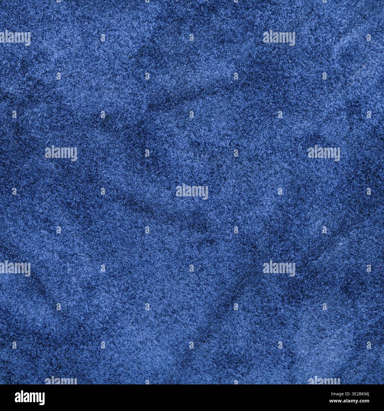 Textured square background from blue suede close up Stock Photo