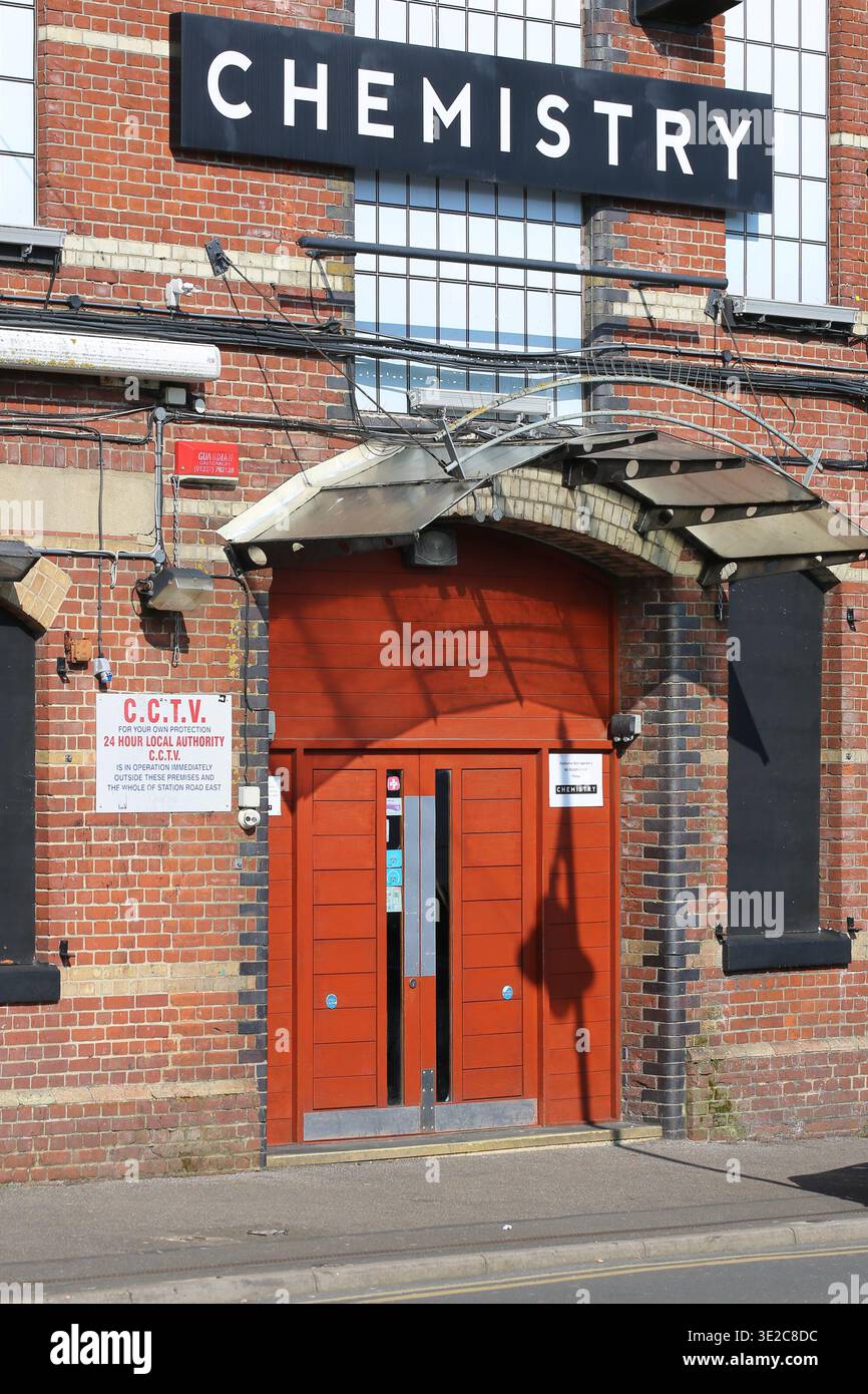 Club Chemistry, Station Road East, Canterbury, Kent Stock Photo - Alamy