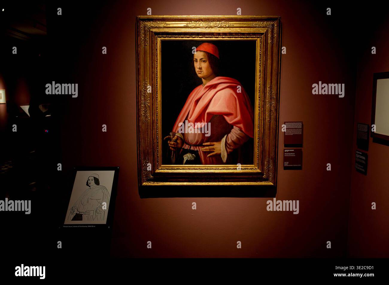 Exhibition VASARI AND ROME ROME, ITALY - MARCH 19: The dialogue between ...