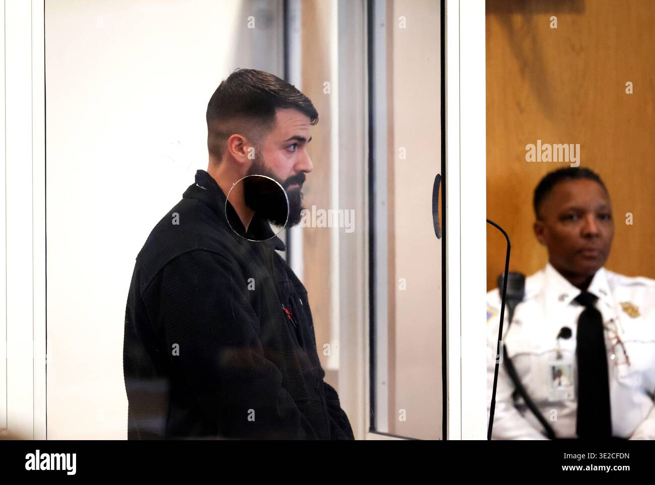 Boston Police Officer Nicholas O'Malley, 33, attends his arraignment in ...