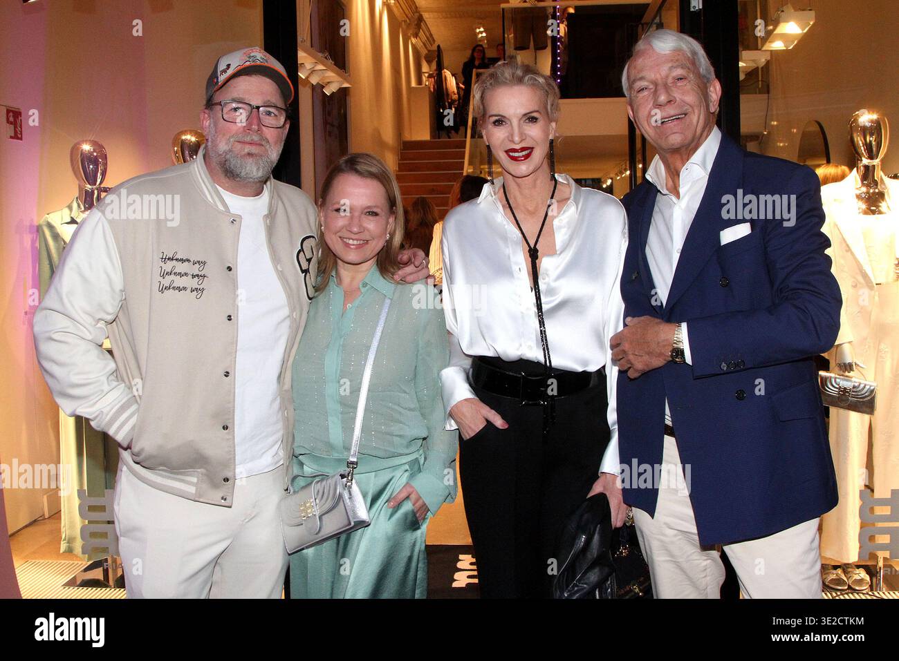 Brian Bojsen, Nova Meierhenrich, Grit Weiss and Jo Groebel during the ...