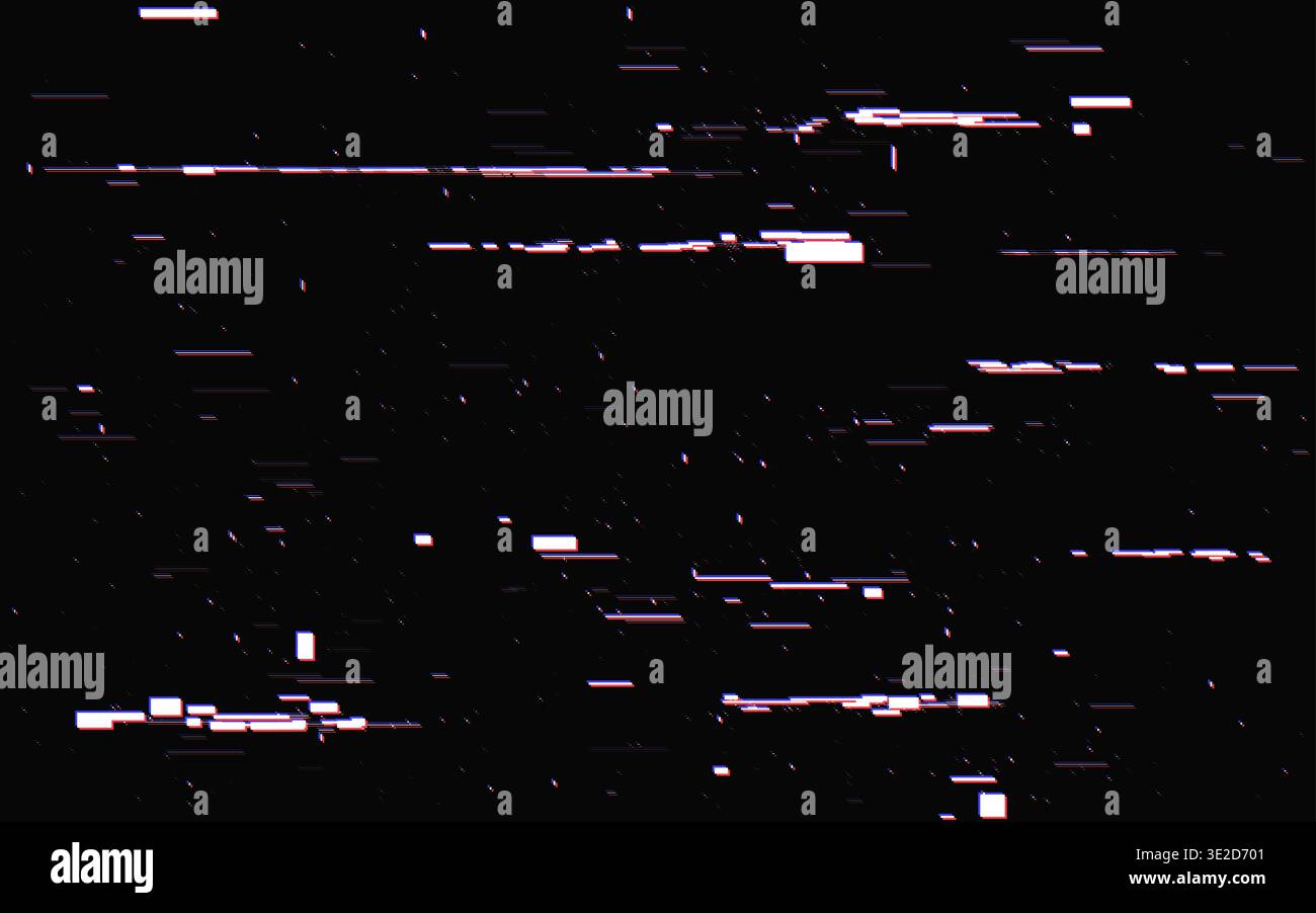 Abstract glitch background with RGB split effect. Digital distortion ...