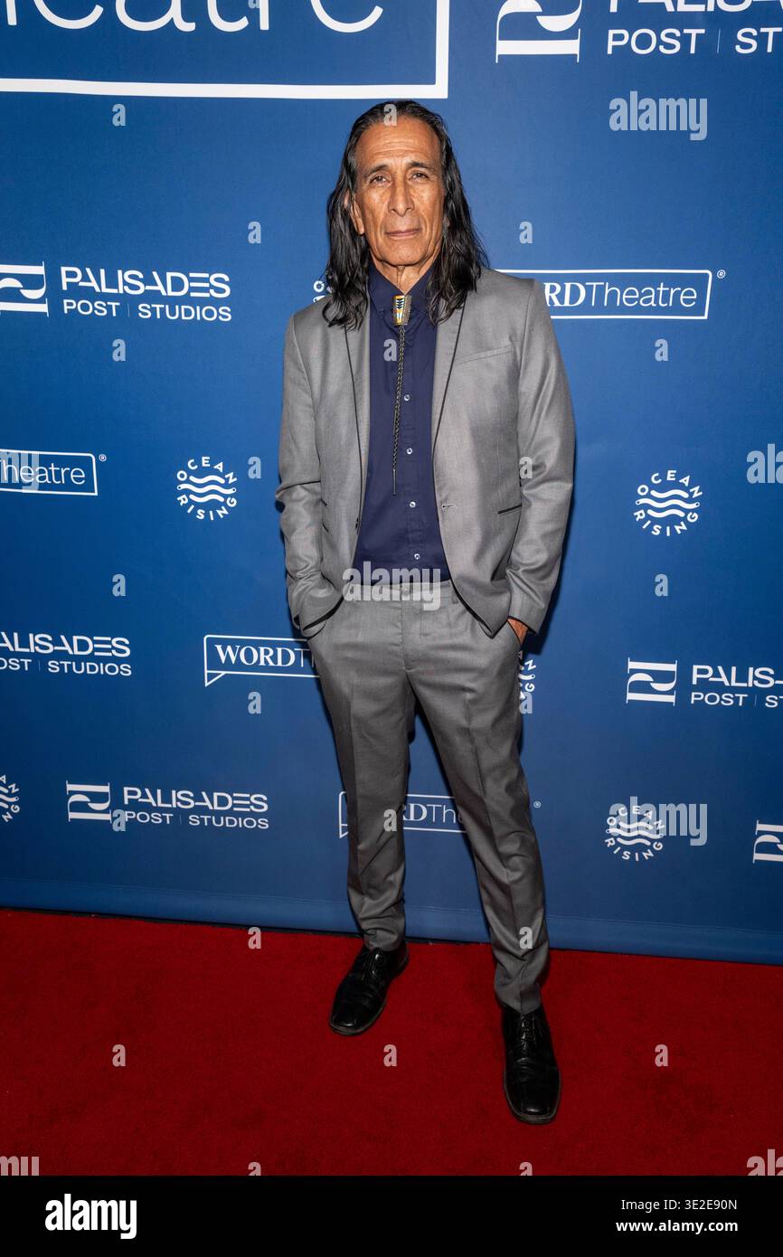 Actor Gregory Zaragoza attends WORDTheatre presents The Ocean Our
