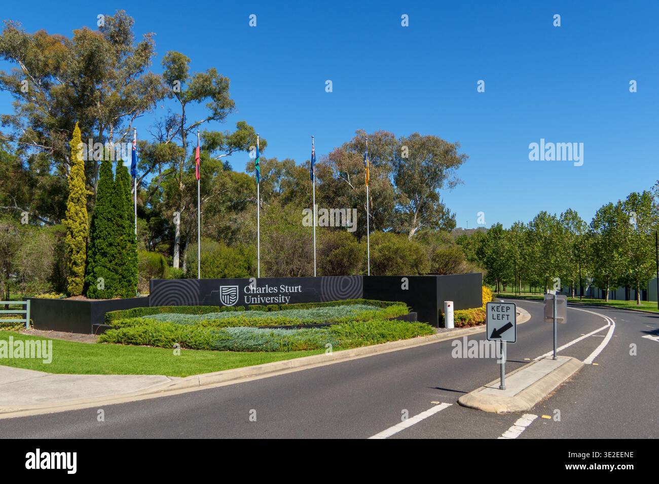 Bathurst, NSW, Australia. March 15, 2026. - The main entrance sign for ...