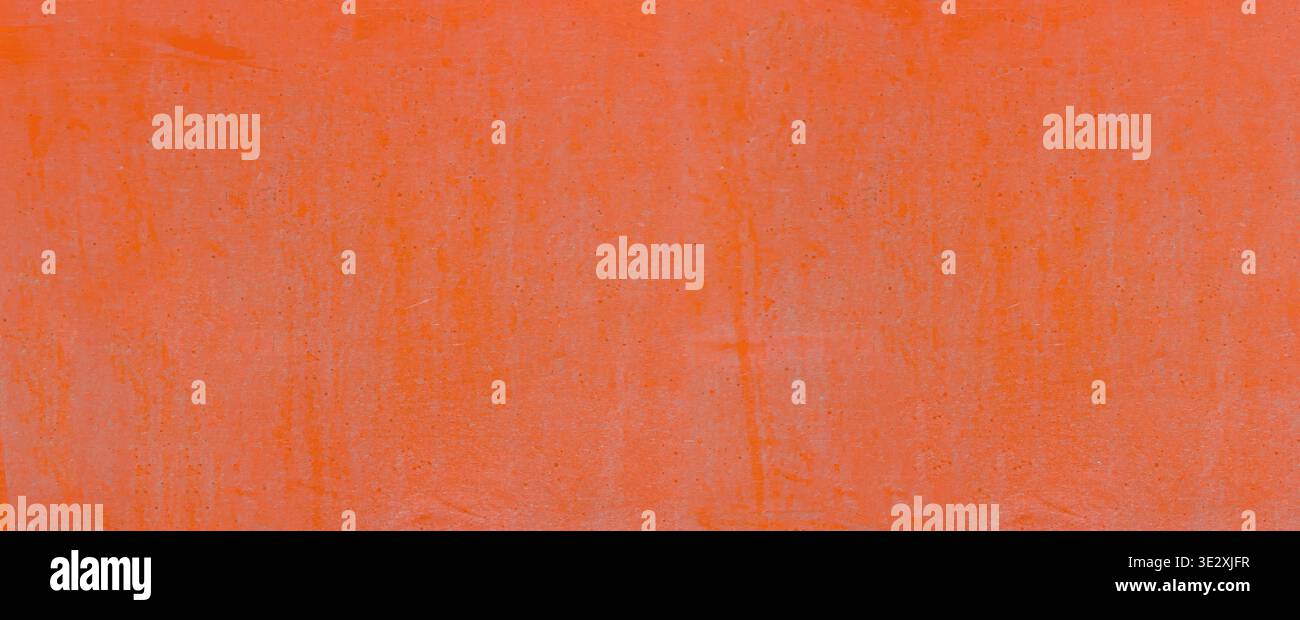 Orange weathered wall surface creating abstract background texture Stock Photo