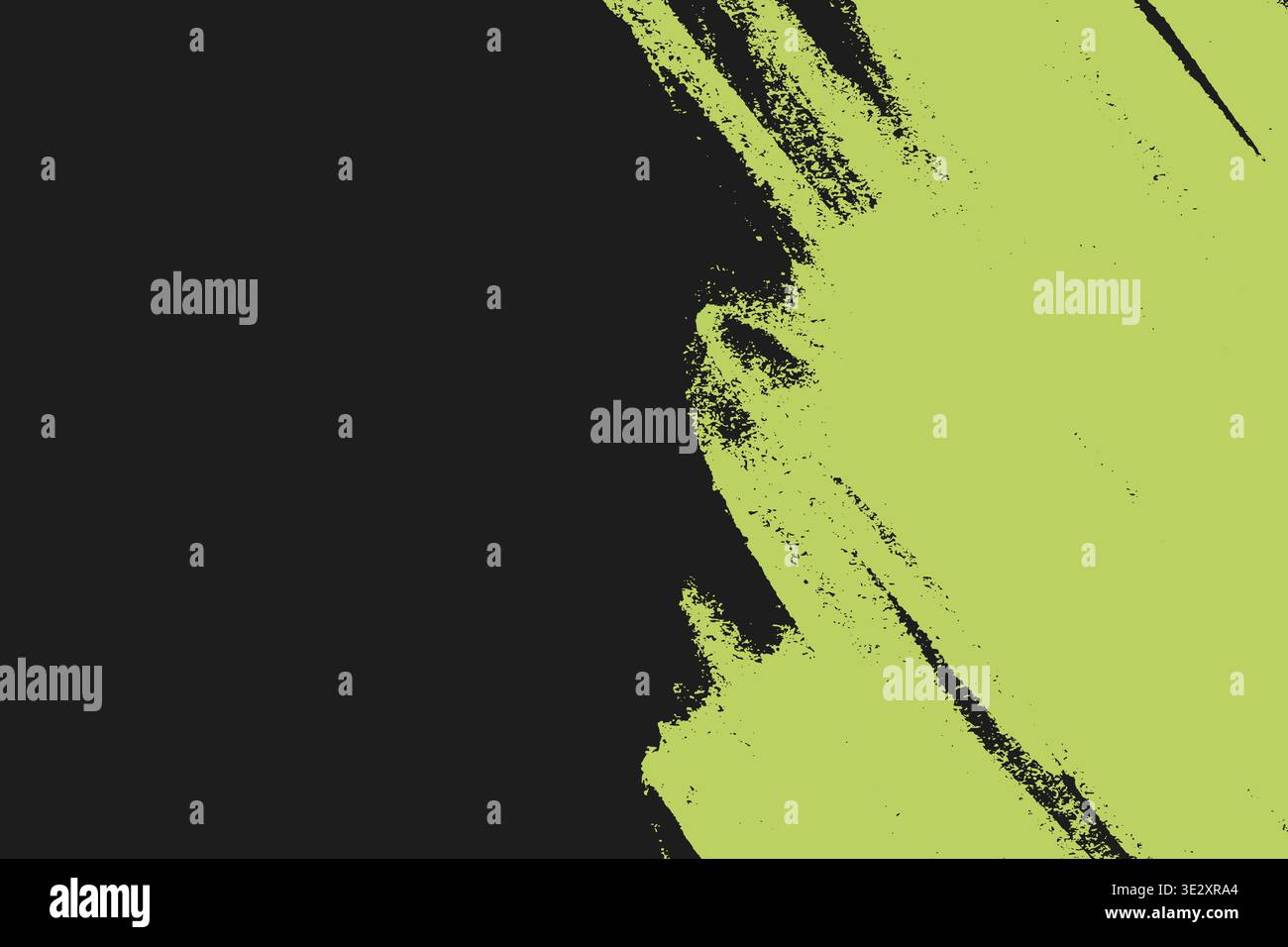 Grunge paint smudge background. Messy brush stroke textured banner template with space for text for poster, ads, website, presentations. Stock Vector
