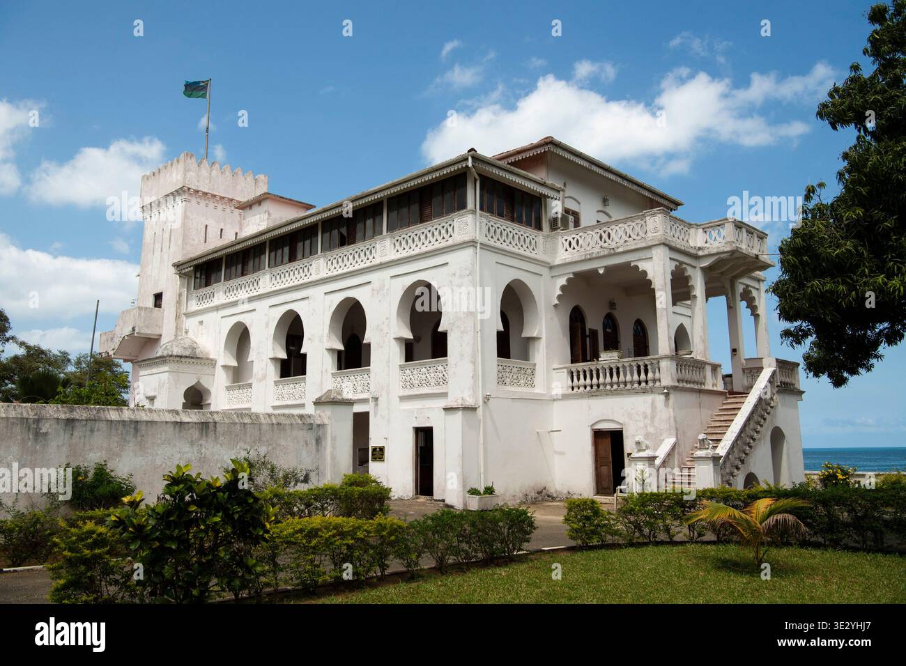 Kibweni Palace Museum, Kibweni, Zanzibar, Tanzania Stock Photo