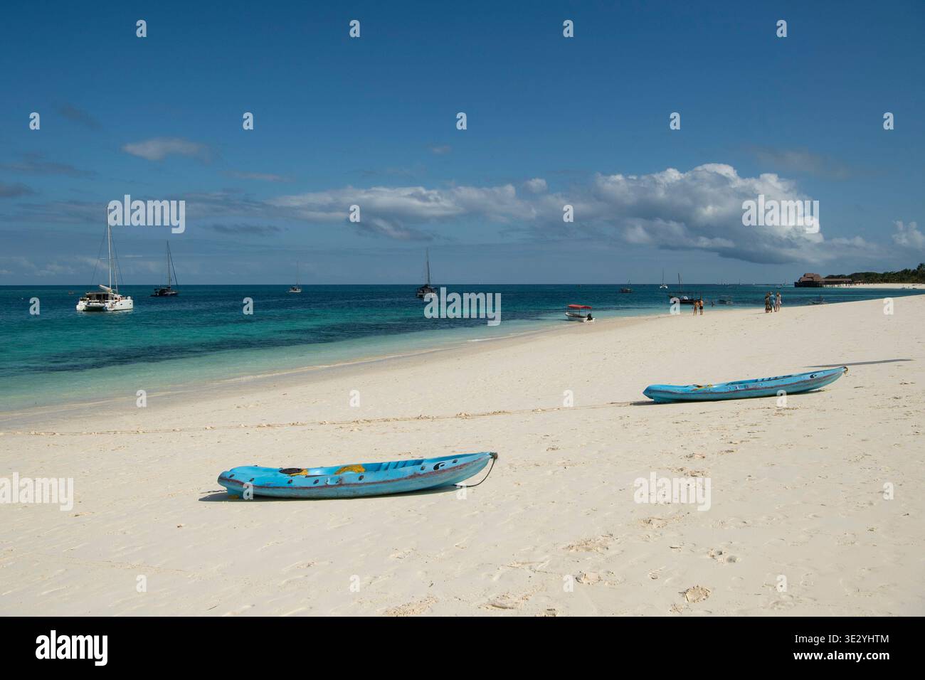 Kendwa Beach, Zanzibar Stock Photo