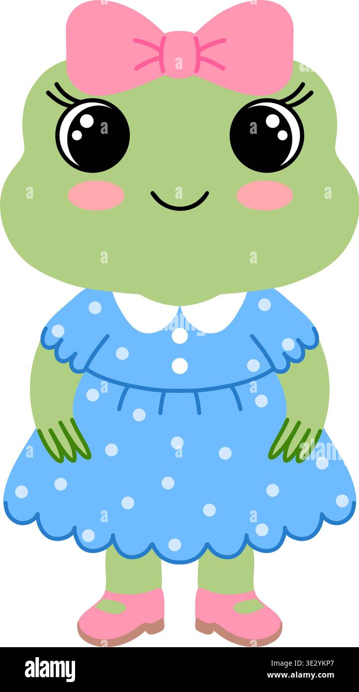 blue polka dot dress character PRE-ORDER - Ingenue Dress in Light Blue w/White Polka Dots main image 1