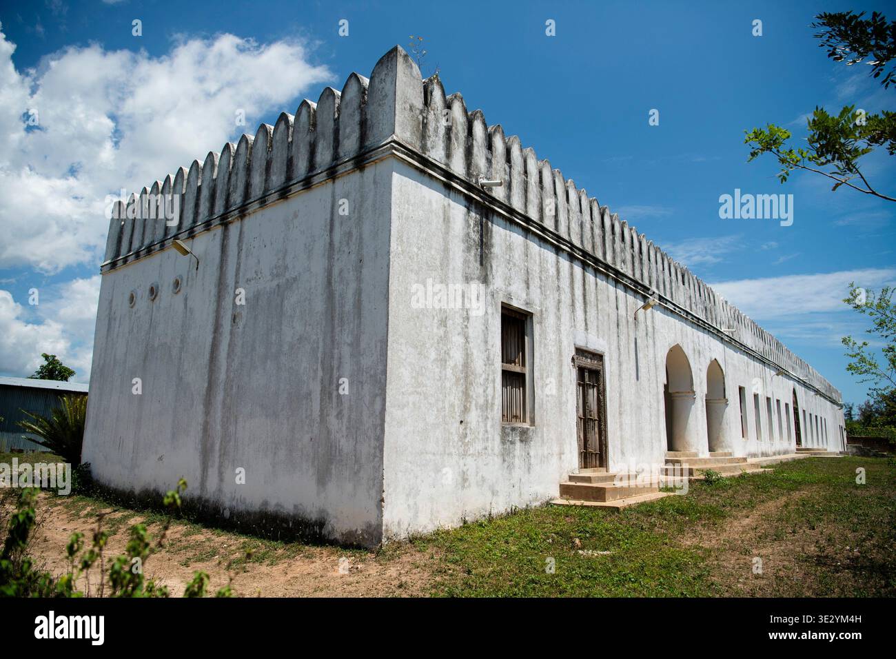 Bihole Palace museum, Bungi, Zanzibar Stock Photo