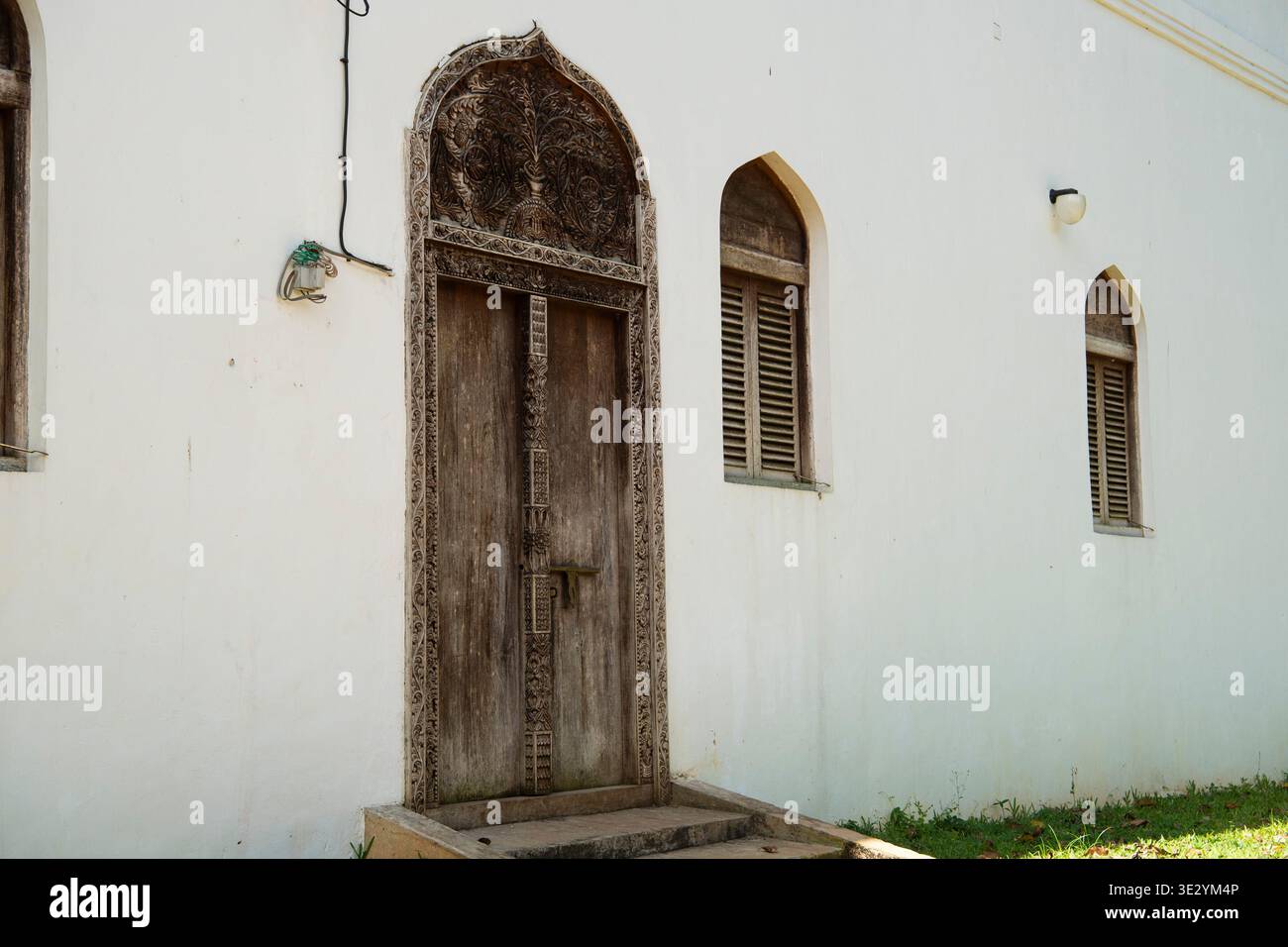Mwinyi Mkuu Palace, Dunga, Zanzibar Stock Photo