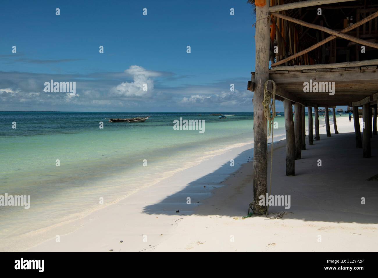 Kae Beach, Michamvi, Zanzibar, Tanzania Stock Photo