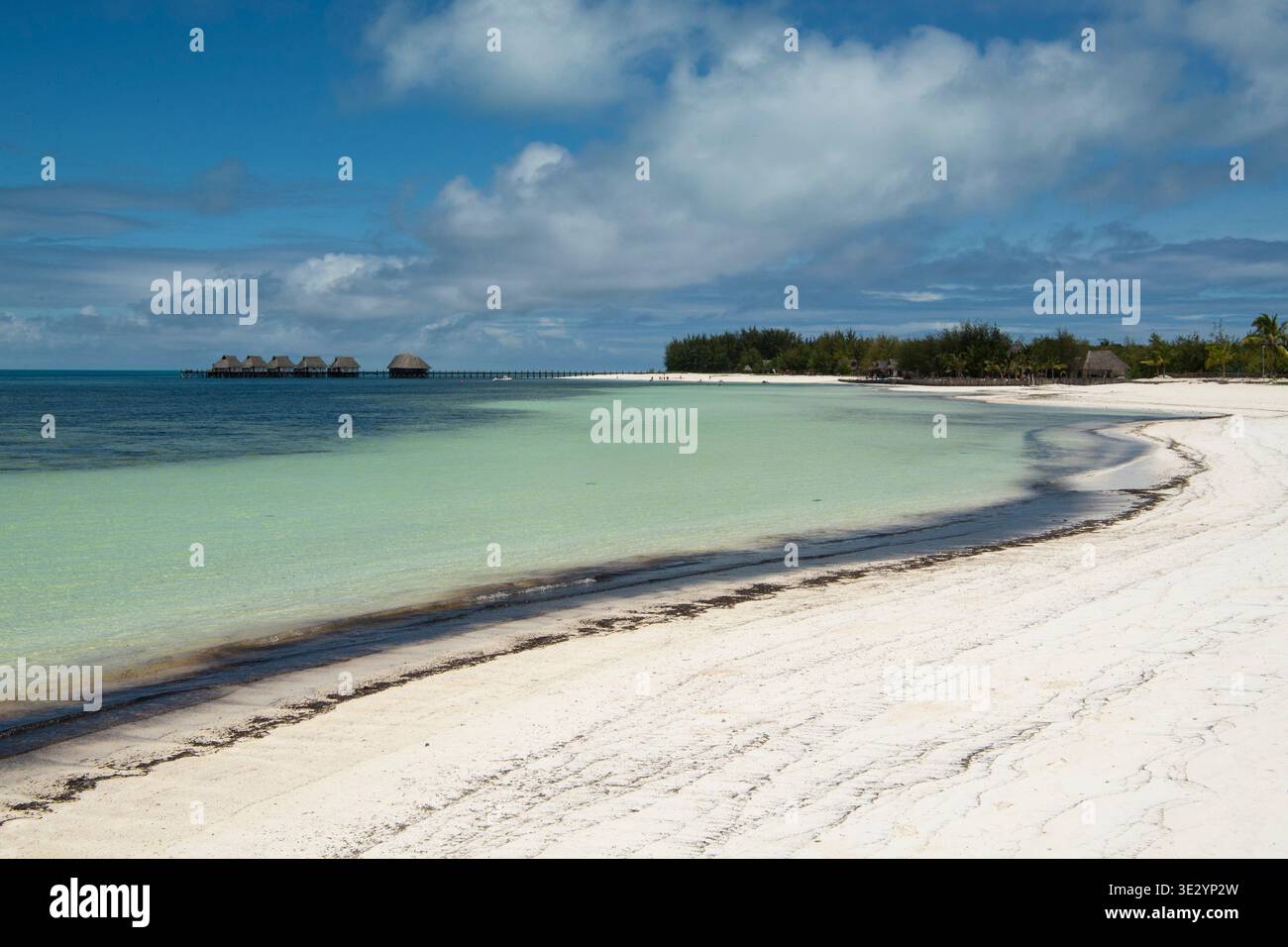 Kae Beach, Michamvi, Zanzibar, Tanzania Stock Photo