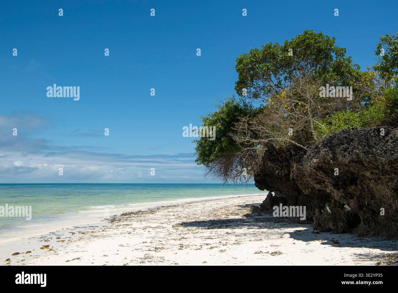Kae Beach, Michamvi, Zanzibar, Tanzania Stock Photo