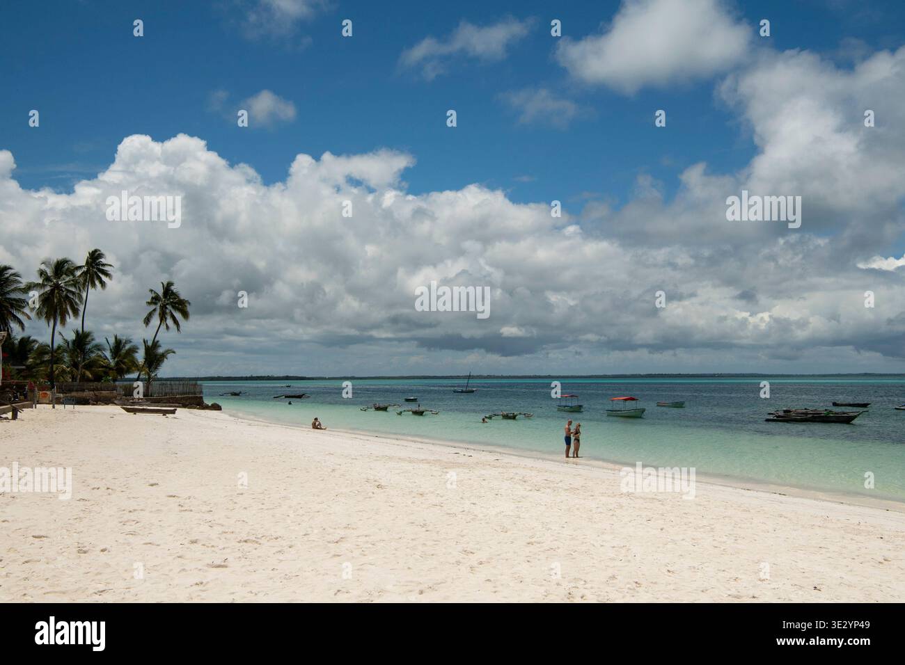 Kae Beach, Michamvi, Zanzibar, Tanzania Stock Photo