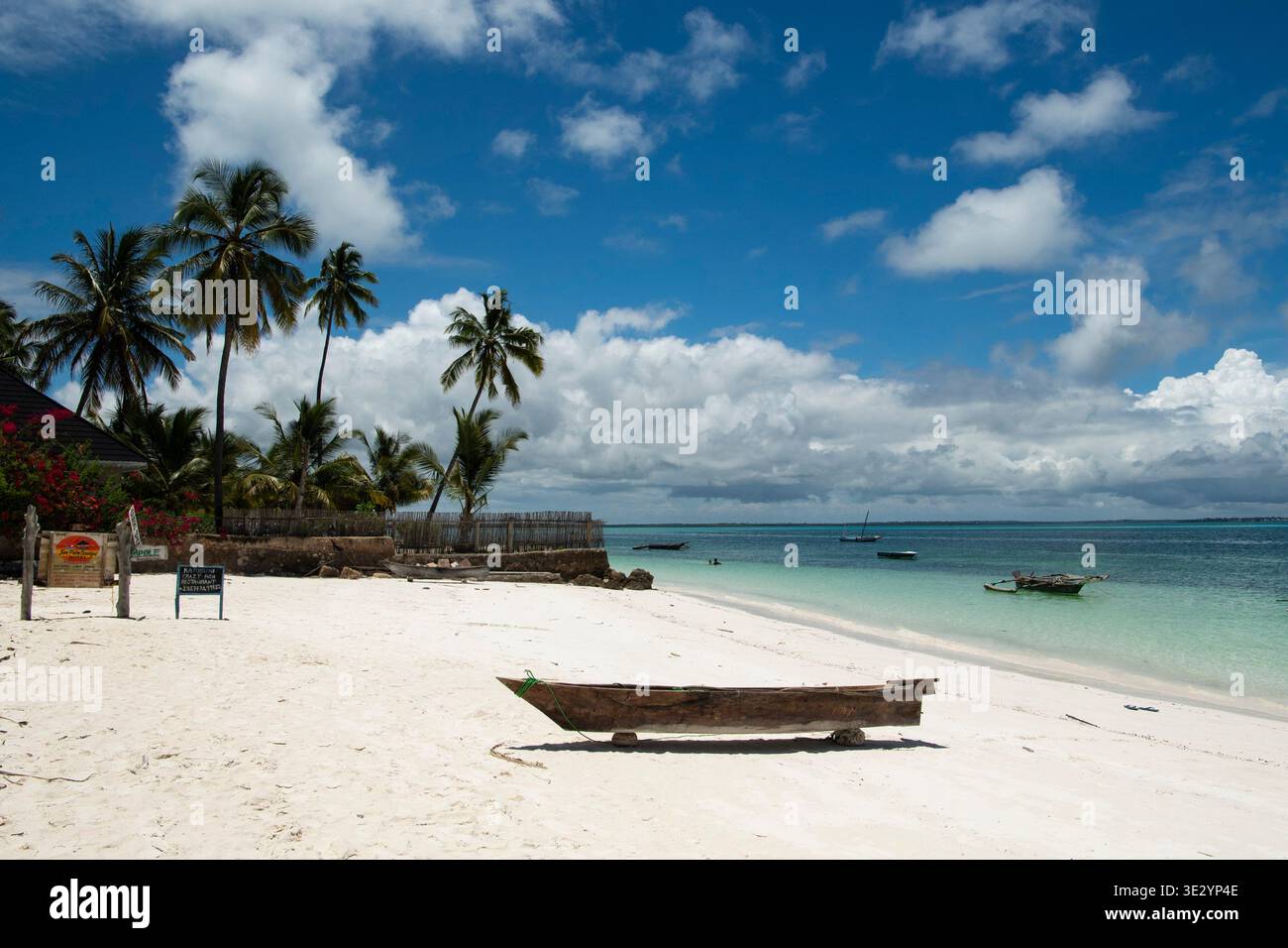 Kae Beach, Michamvi, Zanzibar, Tanzania Stock Photo