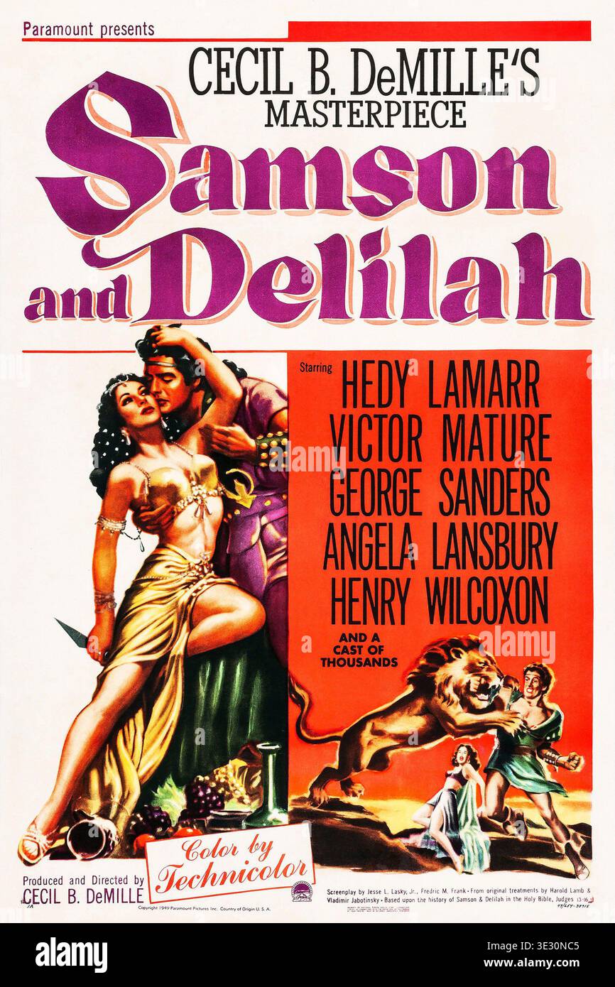 Samson and delilah movie hi-res stock photography and images - Alamy