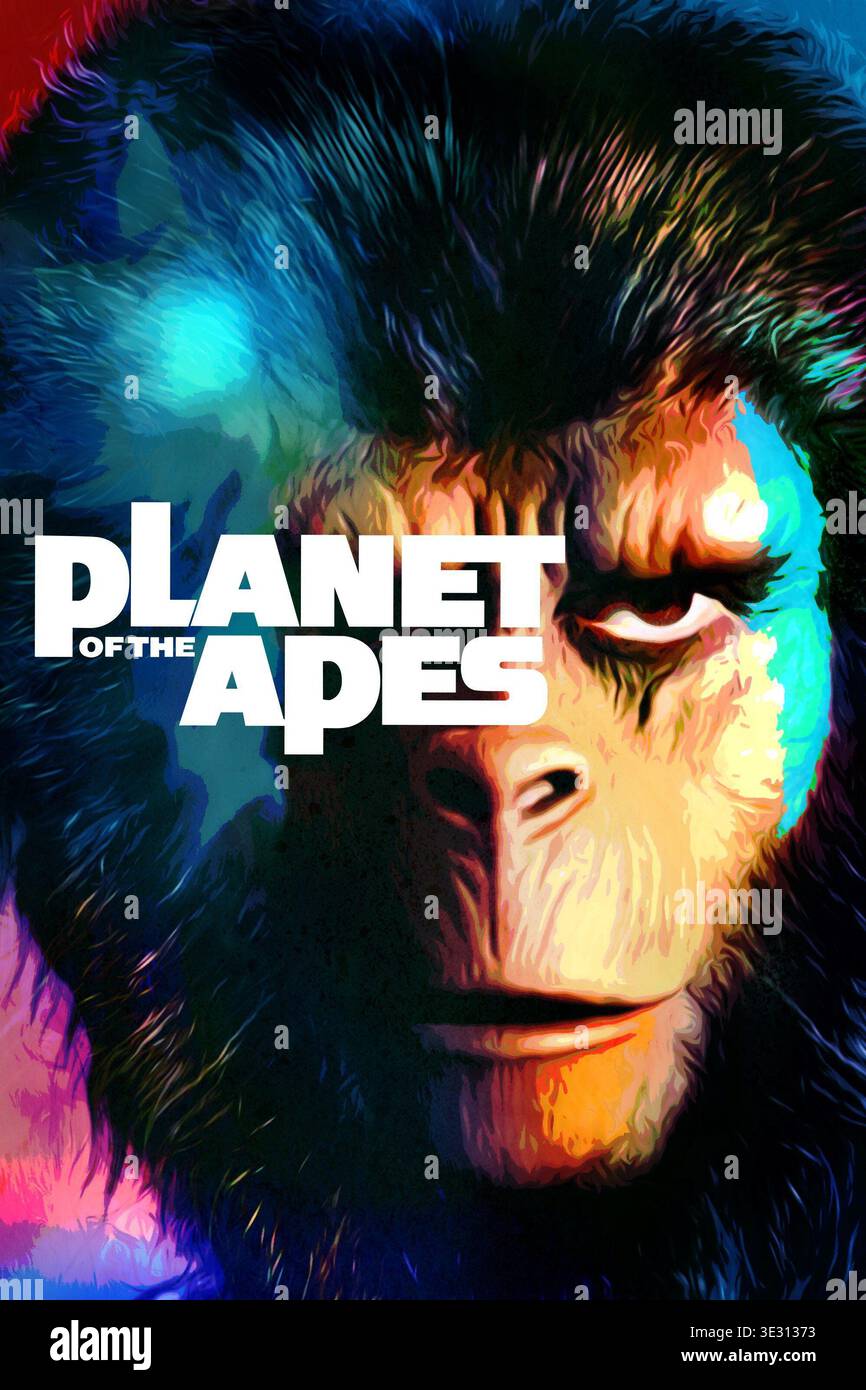 Planet of the apes poster hi-res stock photography and images - Alamy