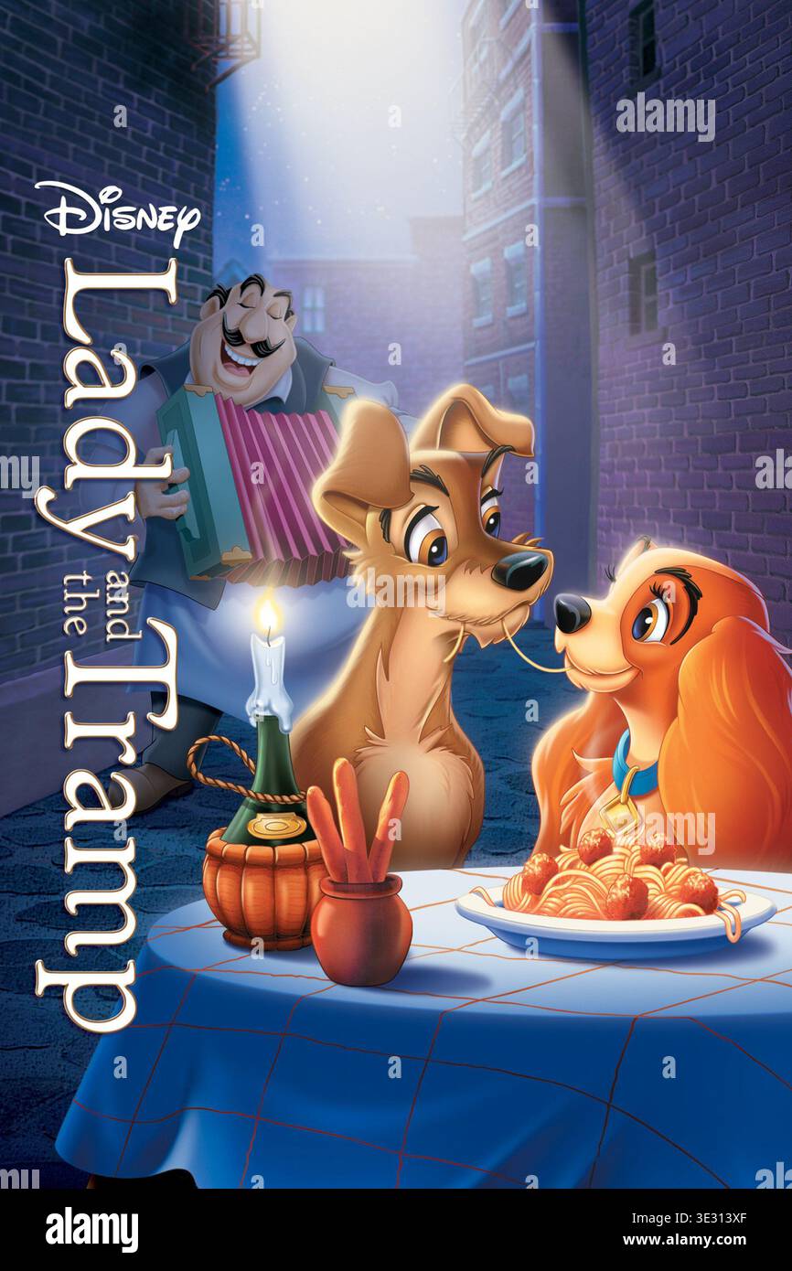 Lady and the tramp 1955 hi-res stock photography and images - Alamy