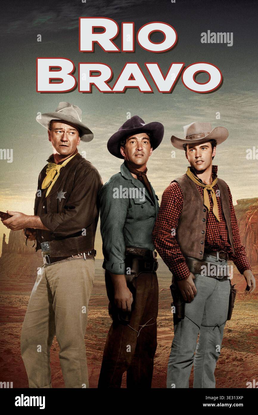 Rio bravo movie poster hi-res stock photography and images - Alamy