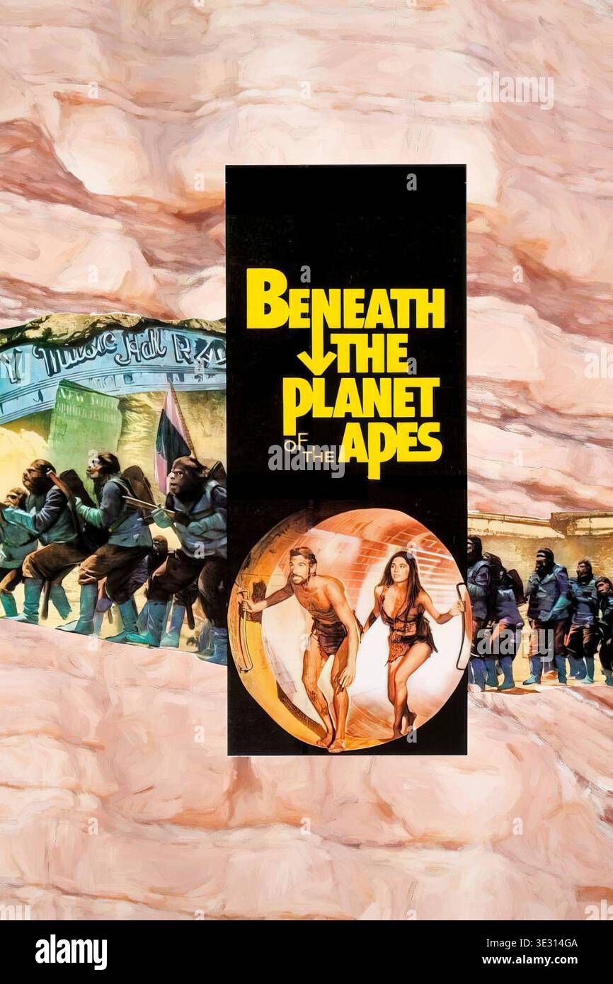 Beneath the planet of the apes (1970) hi-res stock photography and