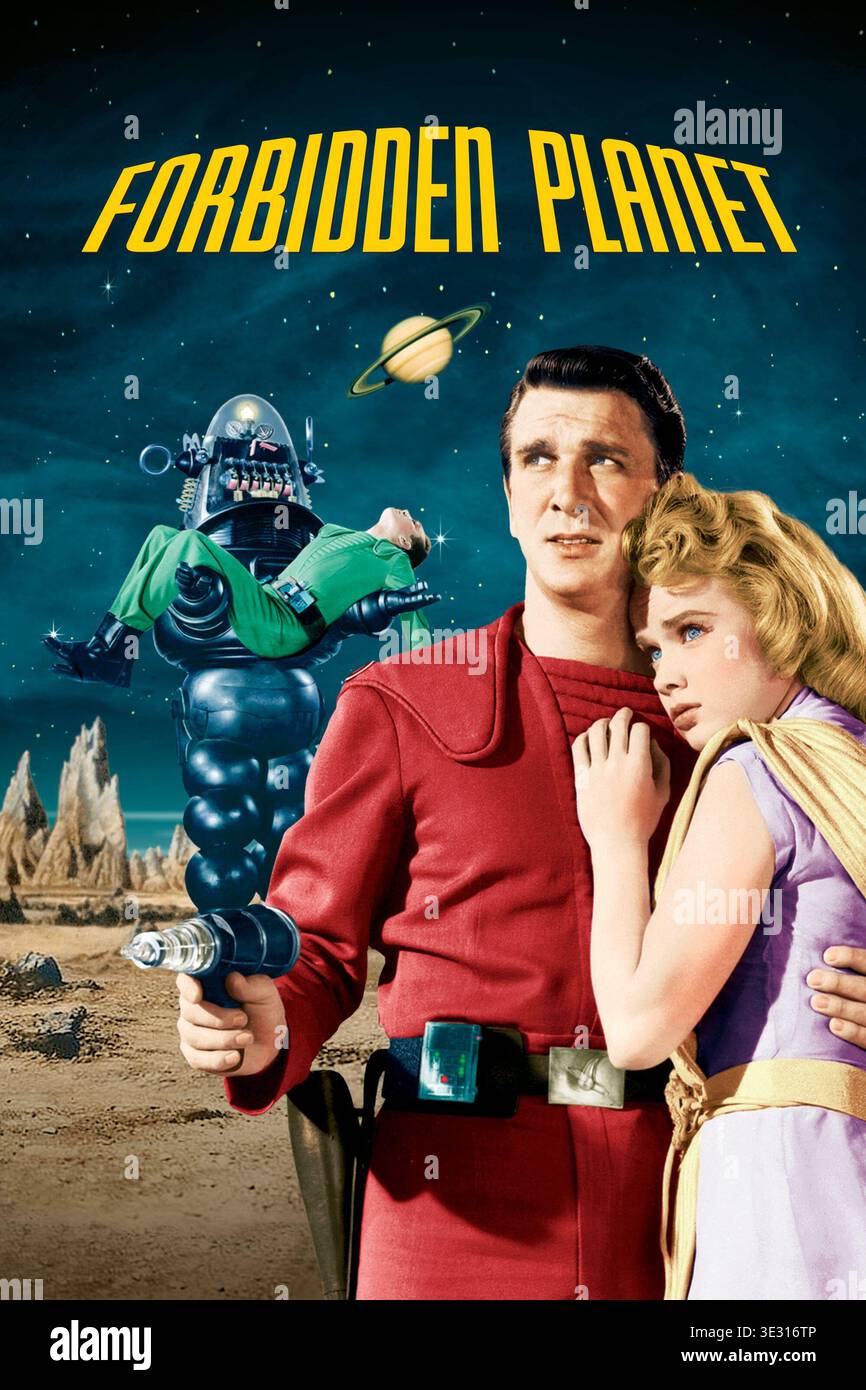 Forbidden planet poster hi-res stock photography and images - Alamy