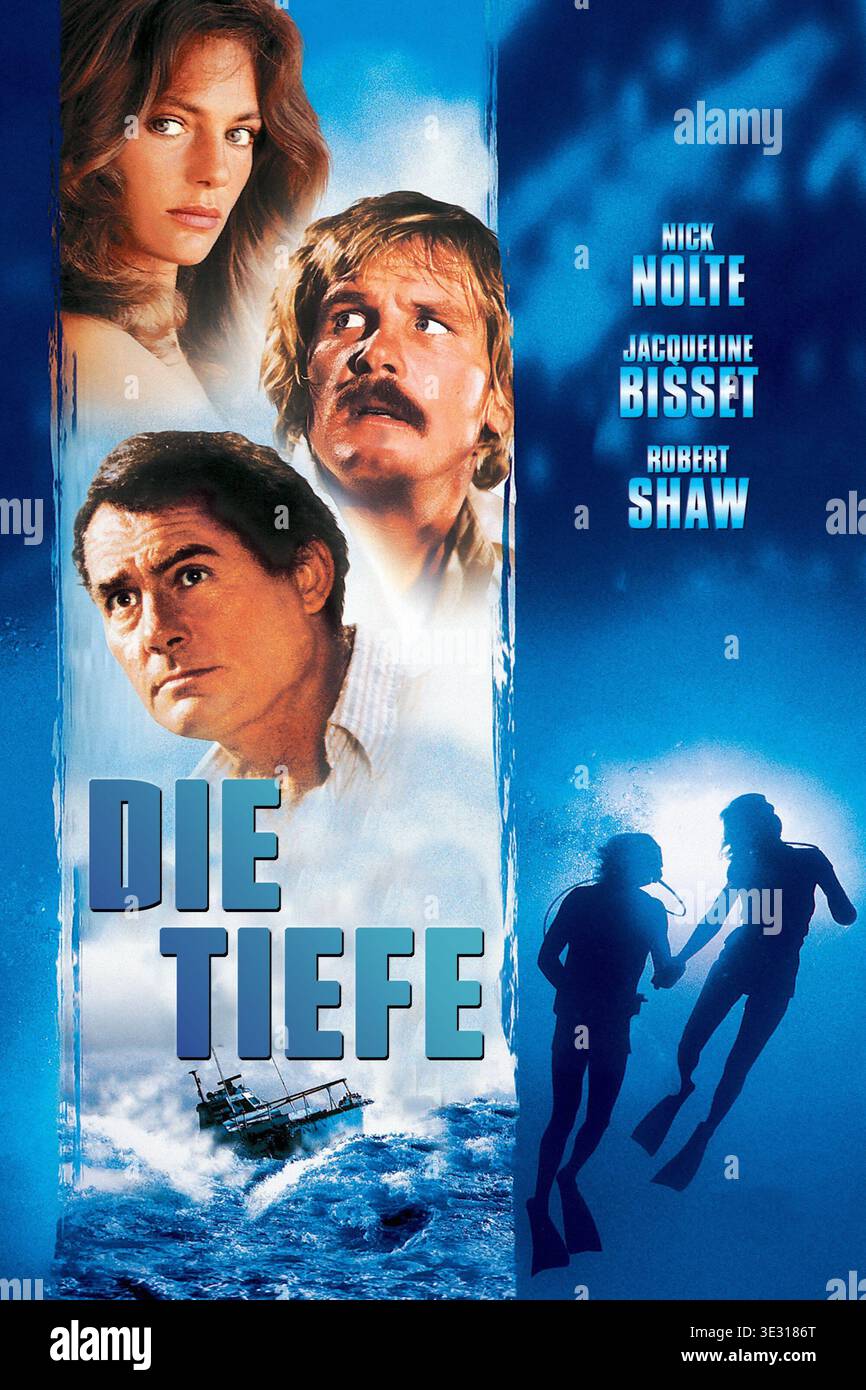 The Deep movie poster 1977 Stock Photo - Alamy
