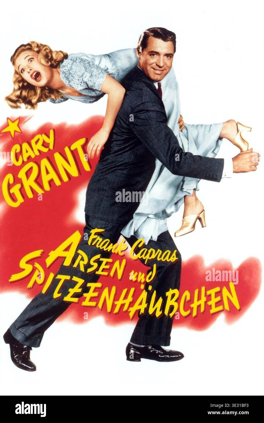 Arsenic and Old Lace movie poster 1944 Stock Photo
