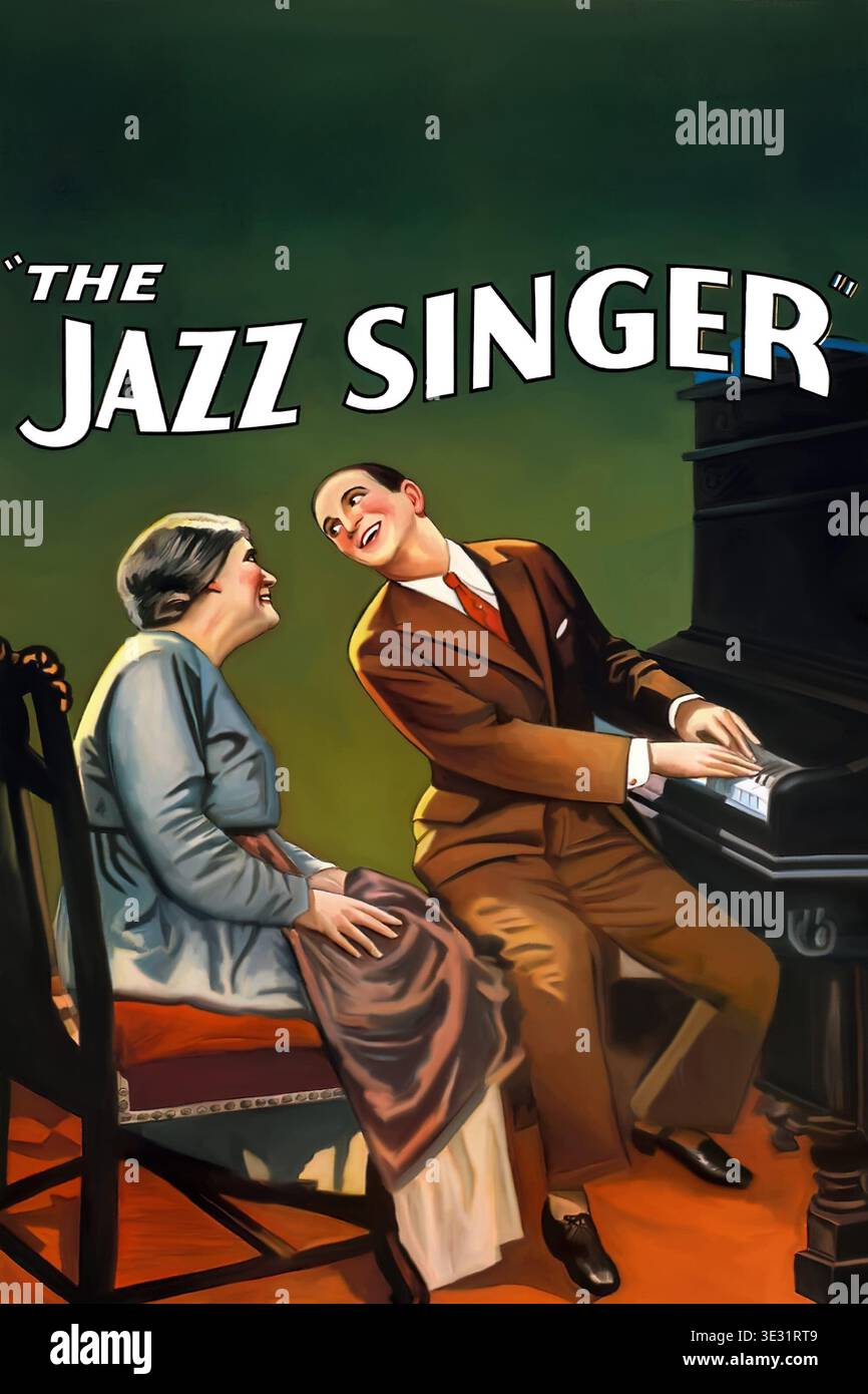 The jazz singer 1927 hi-res stock photography and images - Alamy