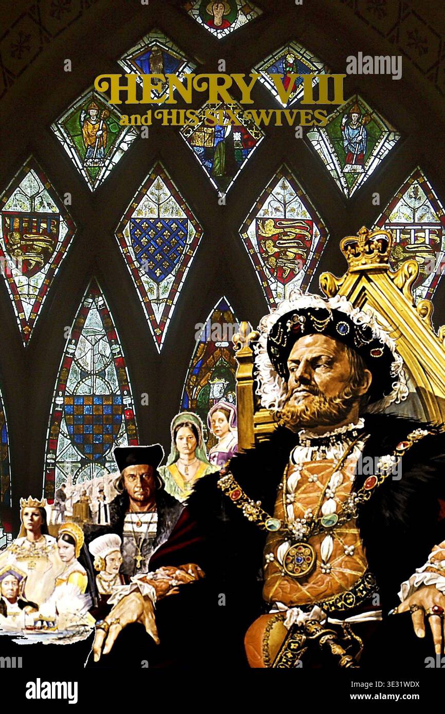 Henry viii and his six wives hi-res stock photography and images