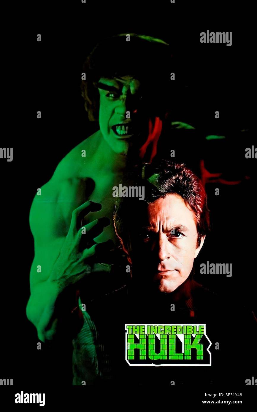 The Incredible Hulk movie poster 1977 Stock Photo - Alamy