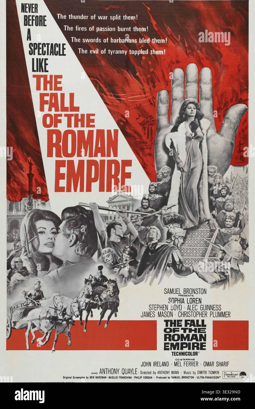The fall of the roman empire 1964 hi-res stock photography and