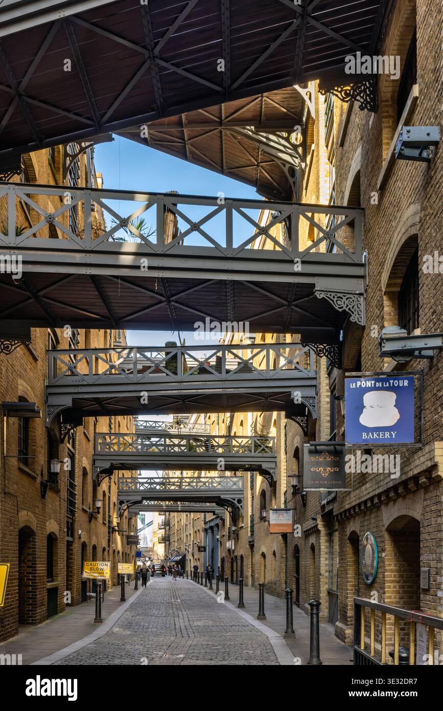 Shad Thames is a historic, picturesque riverside street and ...