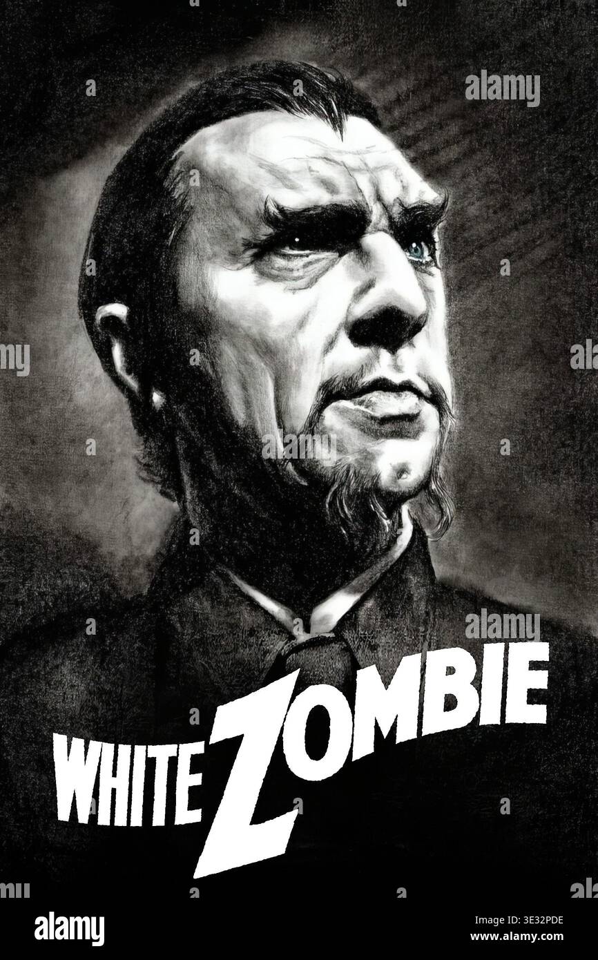 White zombie movie poster hi-res stock photography and images - Alamy