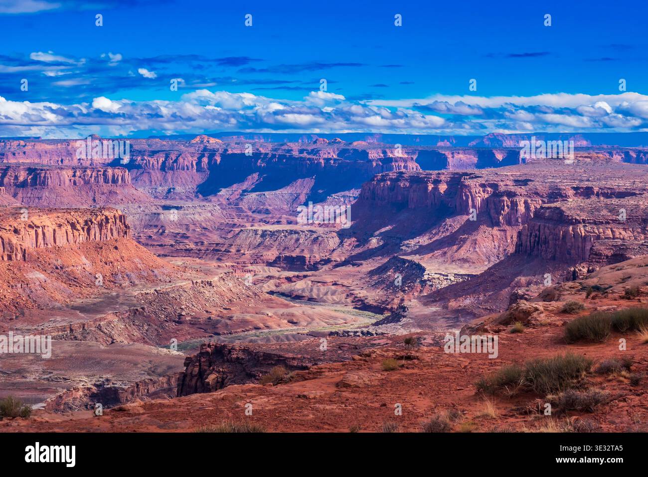 Barr Point, south of Hanksville, Utah. Stock Photo