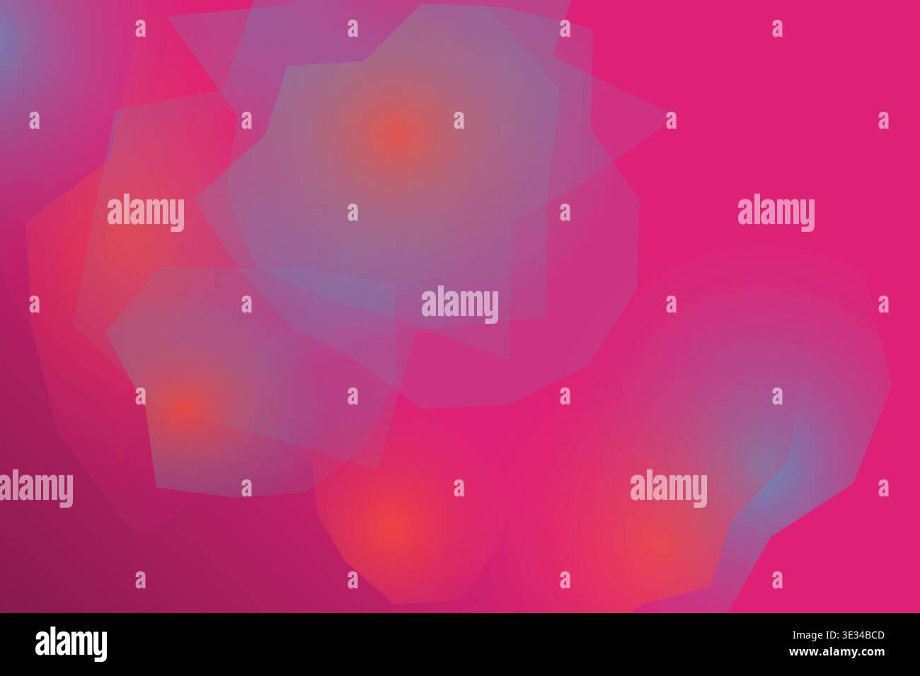 Vibrant Pink Red Aurora Mesh Flow Background Stock Vector